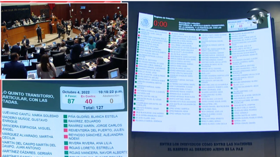 Senado aprueba permanencia de las Fuerzas Armadas en tareas de ...